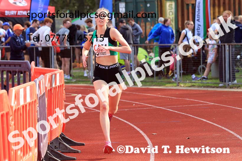 Womens Under-17s, 2024 Northern Mens 6 and Womens 4 and Youngsters Relays, Stanley Park, Blackpool.  Photo: David T. Hewitson/Sports for All Pics